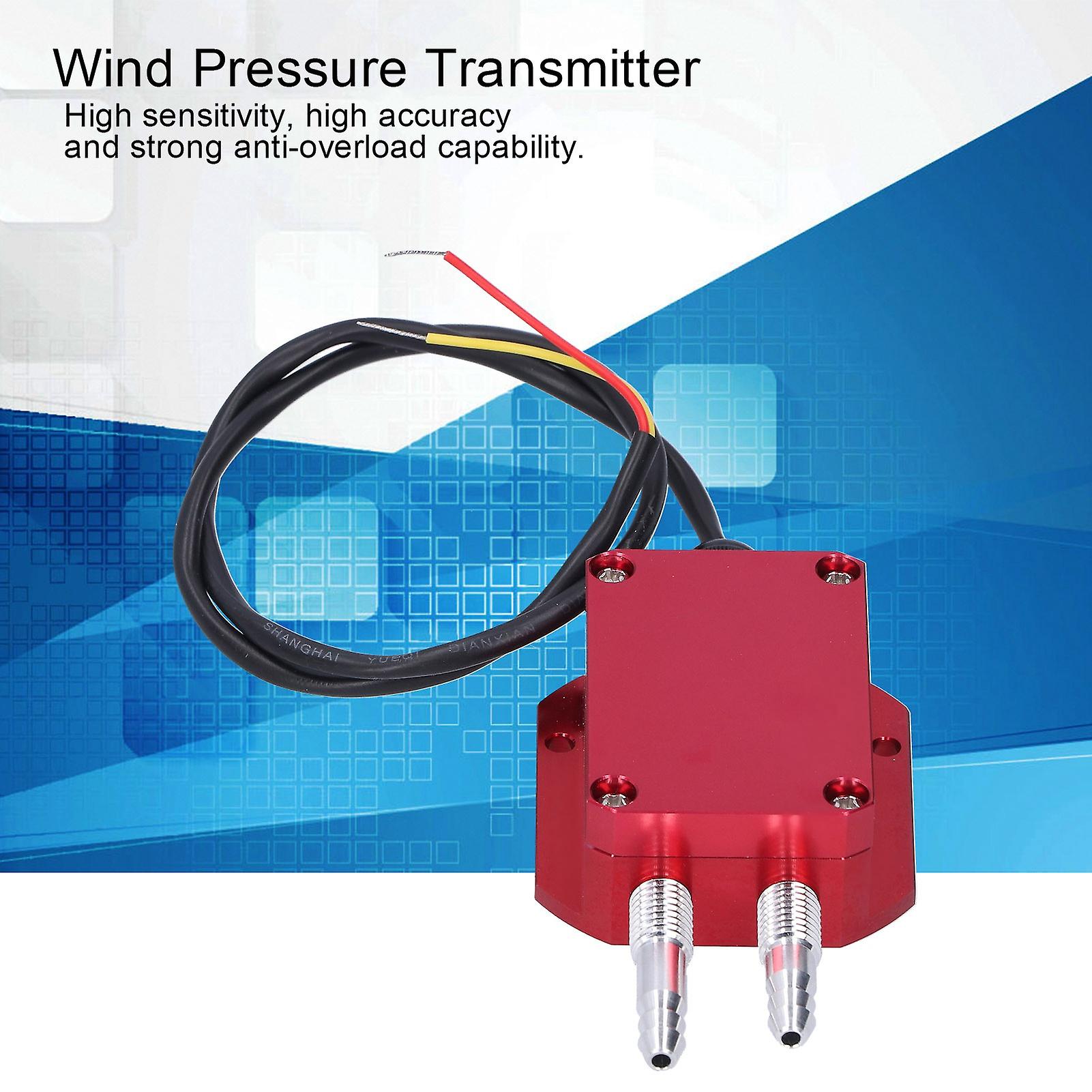 Highly Sensitive And Accurate Wind Pressure Transmitter Made Of Die-cast Aluminum Alloy With Strong Non-interference Ability [0-200pa]