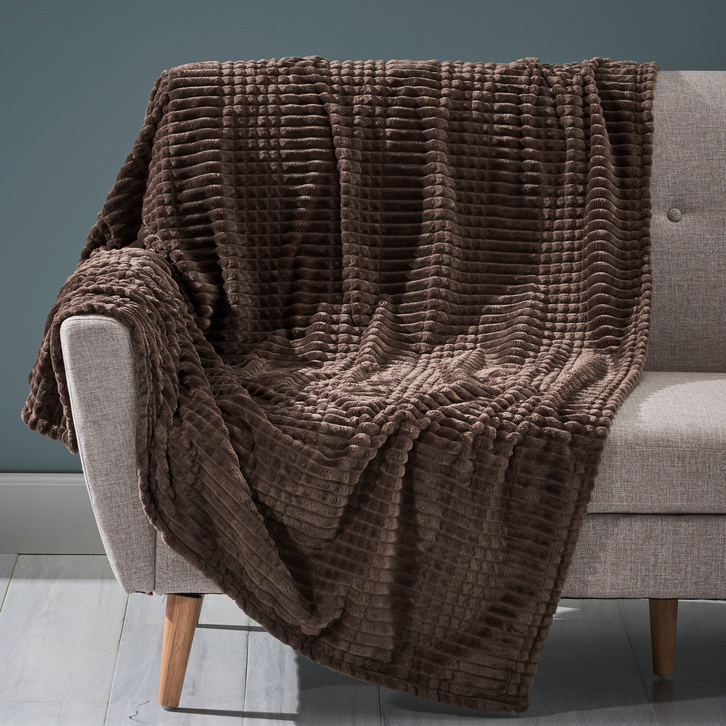 Desdemona Modern Fabric Throw Blanket