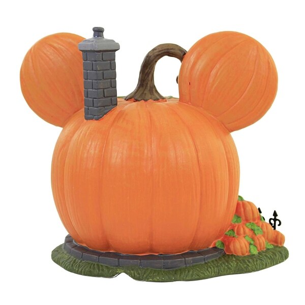 Dept 56 Disney Mickey's Pumpkintown House Halloween Figure