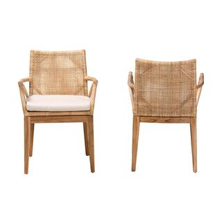 bali  pari Storsel Natural Brown Dining Chair (Set of 2) 232-2P-13251-HD