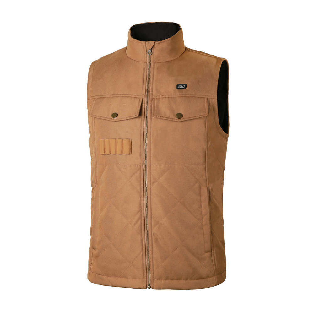 GEARWRENCH Mens Khaki Heated Quilted Vest Kit 3X GMVQ-01A-KK08 from GEARWRENCH