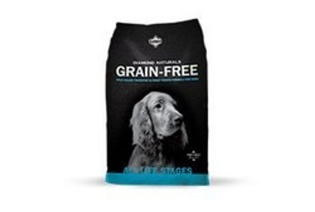 Diamond Naturals Grain-Free Whitefish and Sweet Potato Formula Dry Dog Food， 28 lbs