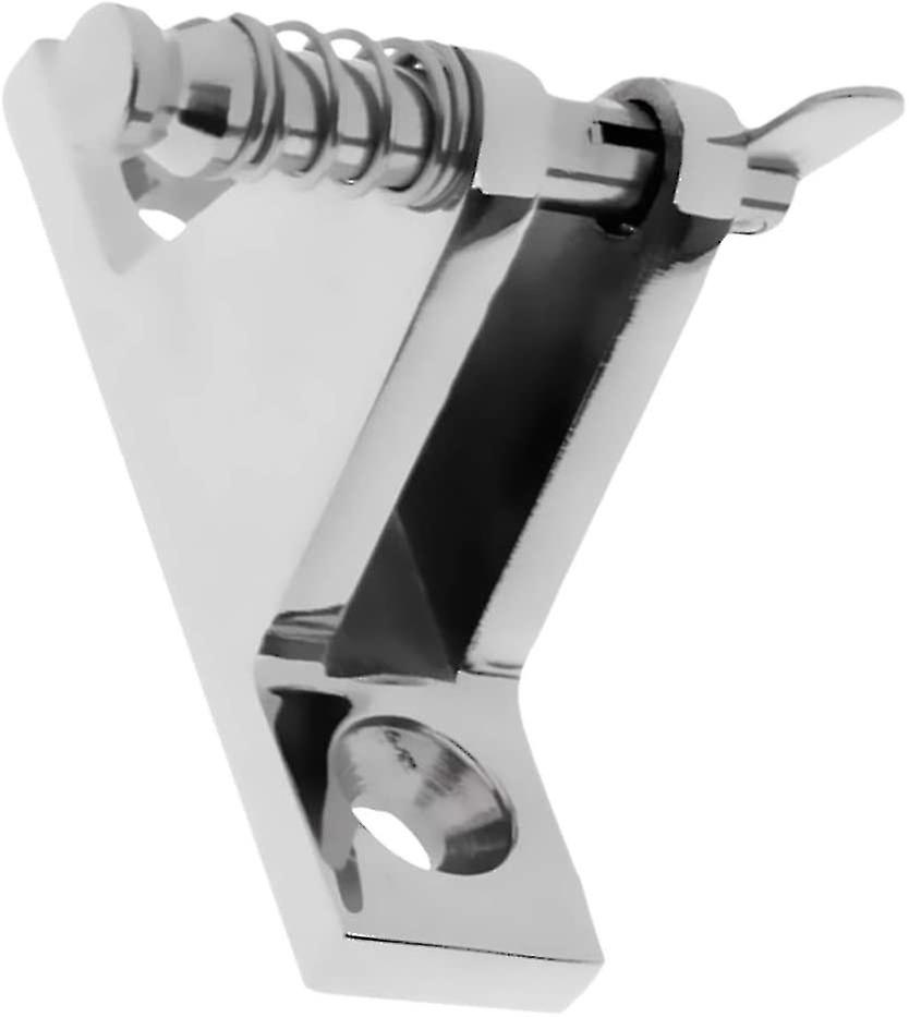 Botao Stainless Steel Boat Deck Hinge Hardware Boat Awning Accessory Boat Top Canopy Fitting (silver1pc)