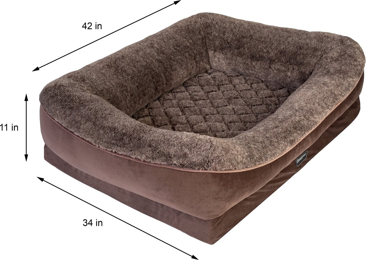 Beautyrest Ultra Plush Cuddler Dog and Cat Bed