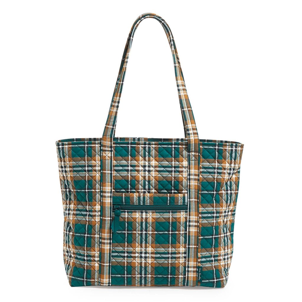 Vera Bradley  Vera Tote Bag in Orchard Plaid