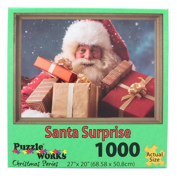 JPW JPW 80802SUR C Santa Surprise 1000 Piece Jigsa...