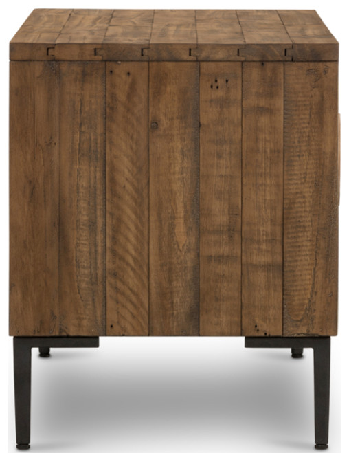 Wilfred 2 Door Media Console   Industrial   Console Tables   by Marco Polo Imports  Houzz