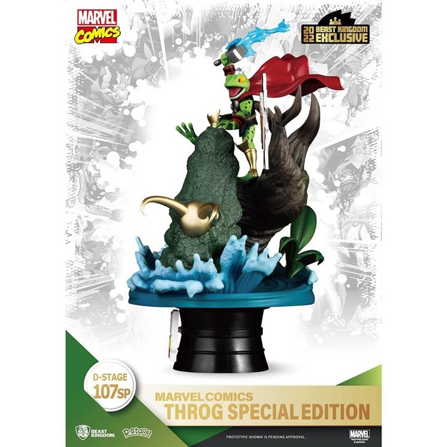 Beast Kingdom Co Marvel Ds 107sp Throg Exclusive D stage 6 Inch Statue