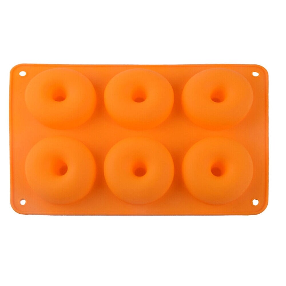 2Pcs Silicone Baking Donut Molding Tray