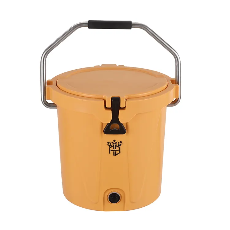 5gallon Portable Rotomolded Round Cooler Bucket Ice Chest Cooler Box Hard Coolers For Camping Hiking