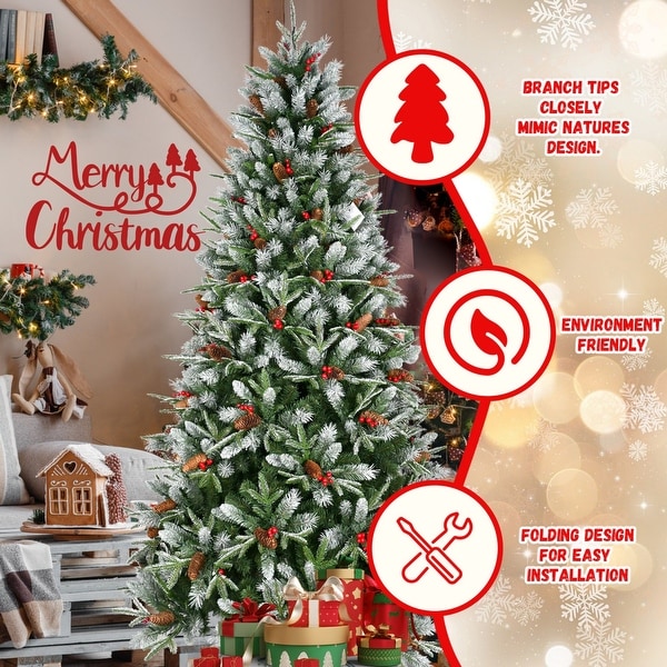 Exquisite PE/PVC Decorative Christmas Tree