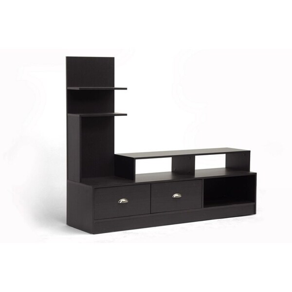 Armstrong Dark Brown Modern TV Stand - Dark Brown - 60.12