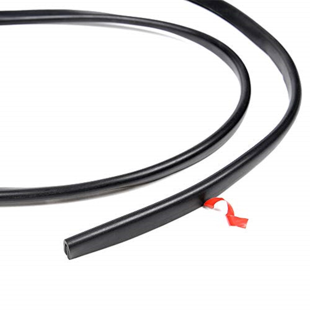 PIT66 30ft Feet Car Wheel Fender Flare Edge Rubber Trim Wiper Style Fit for 3M Tape Wheel Wells