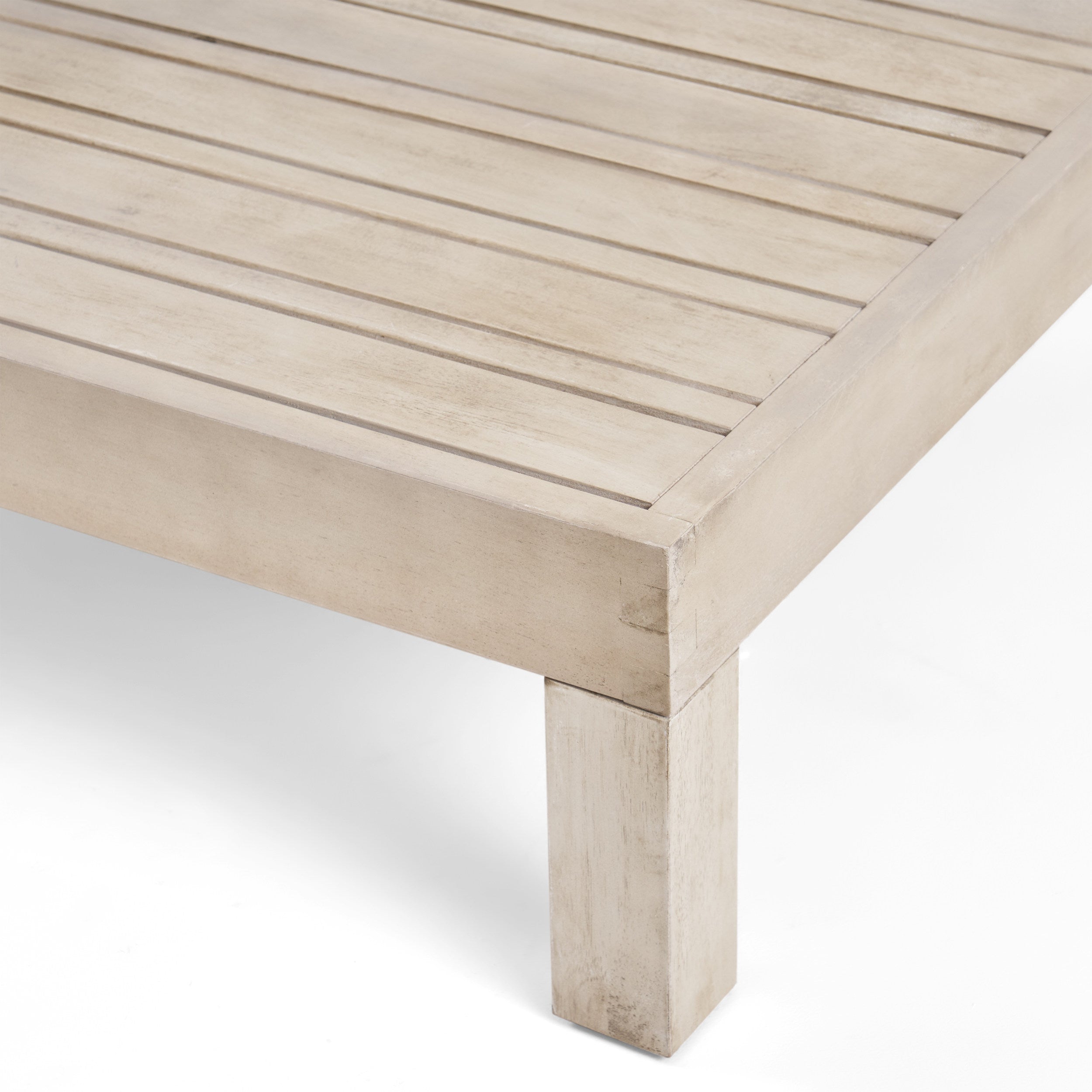 Cascada Outdoor Acacia Wood Coffee Table