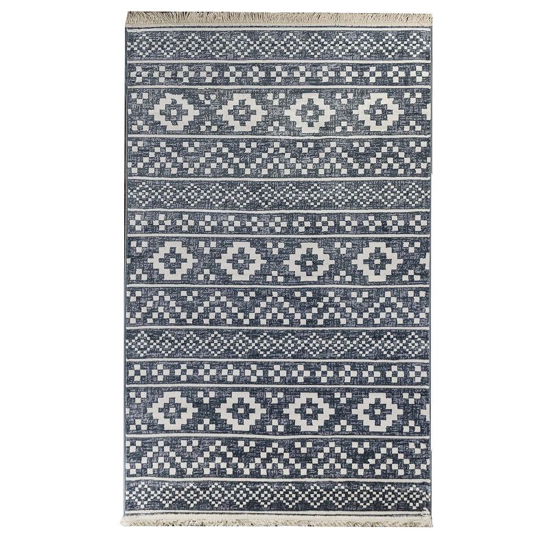 SUPERIOR Genaine Contemporary Geometric Indoor Area Rug