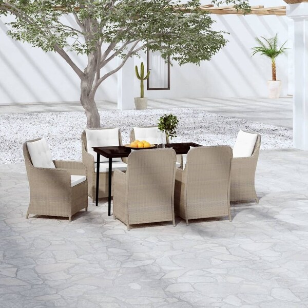 vidaXL 3/5/7 Piece Patio Dining Set