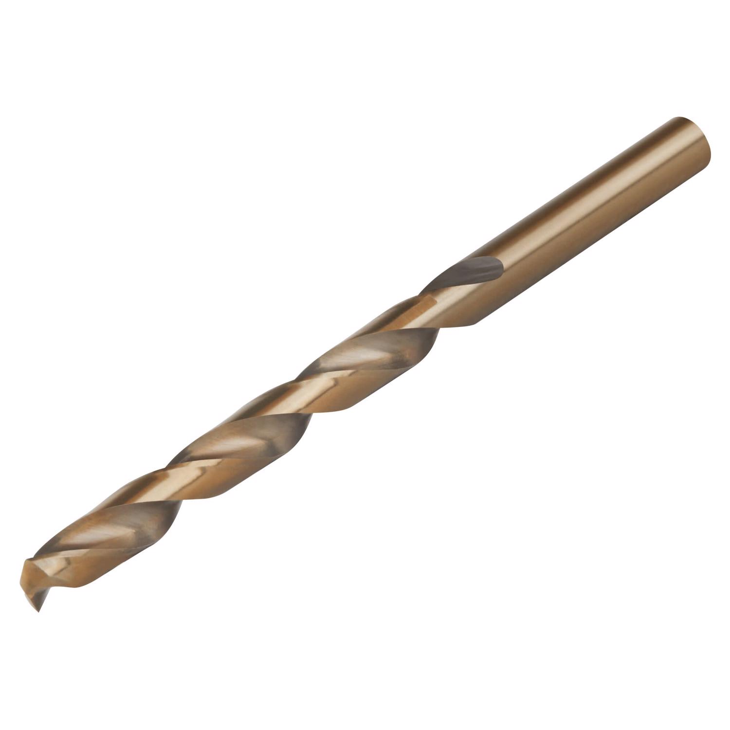 Irwin 9/32 in. X 4-1/4 in. L Cobalt Alloy Steel Drill Bit 1 pc