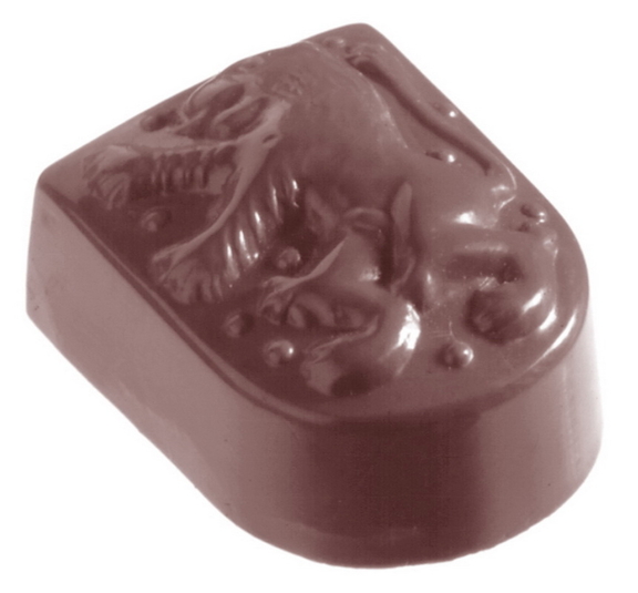 Chocolate World CW2164 Chocolate mould lion on shi...