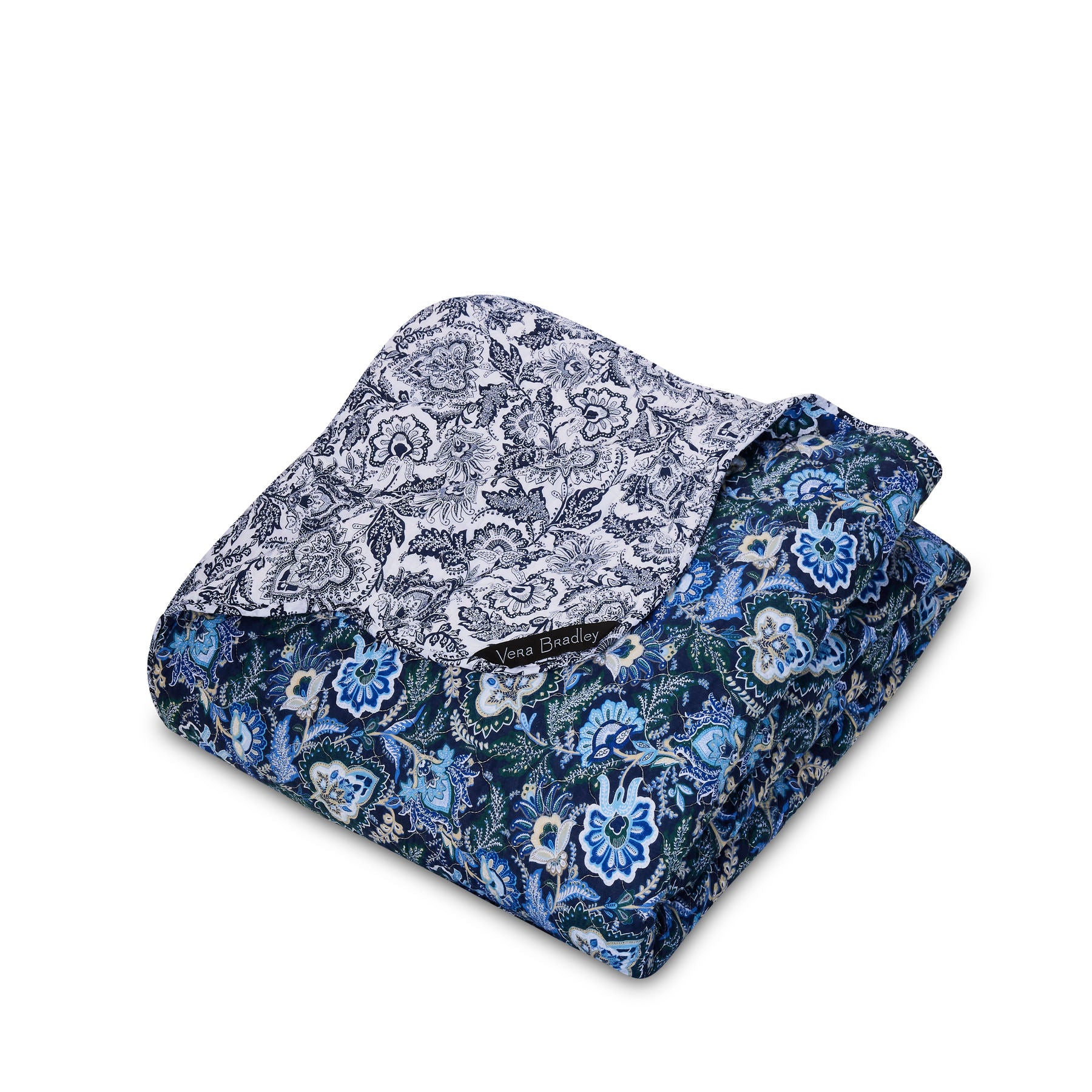 Java Navy Scallop Quilt Set