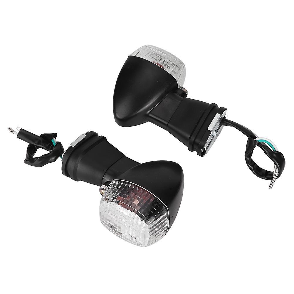 Motorcycle Led Turn Signal Indicator Lights Fit For Kawasaki Zxr 250r/400r/750r(black+white)