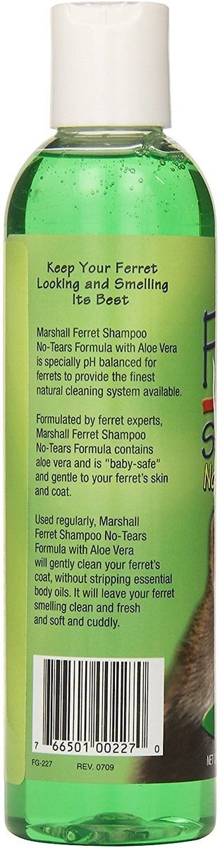 Marshall No Tears Formula with Aloe Vera Shampoo for Ferrets