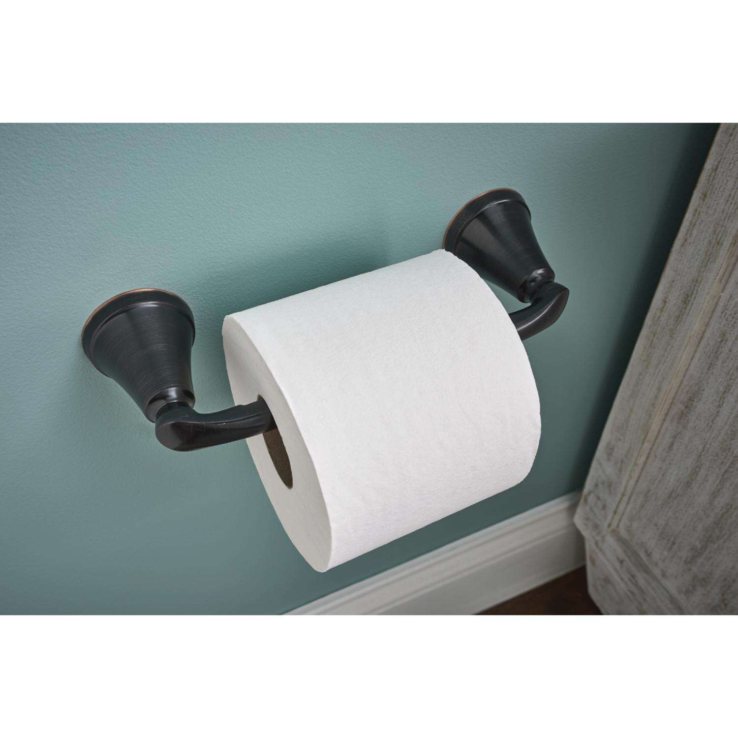 Moen Tiffin Brushed Bronze Toilet Paper Holder