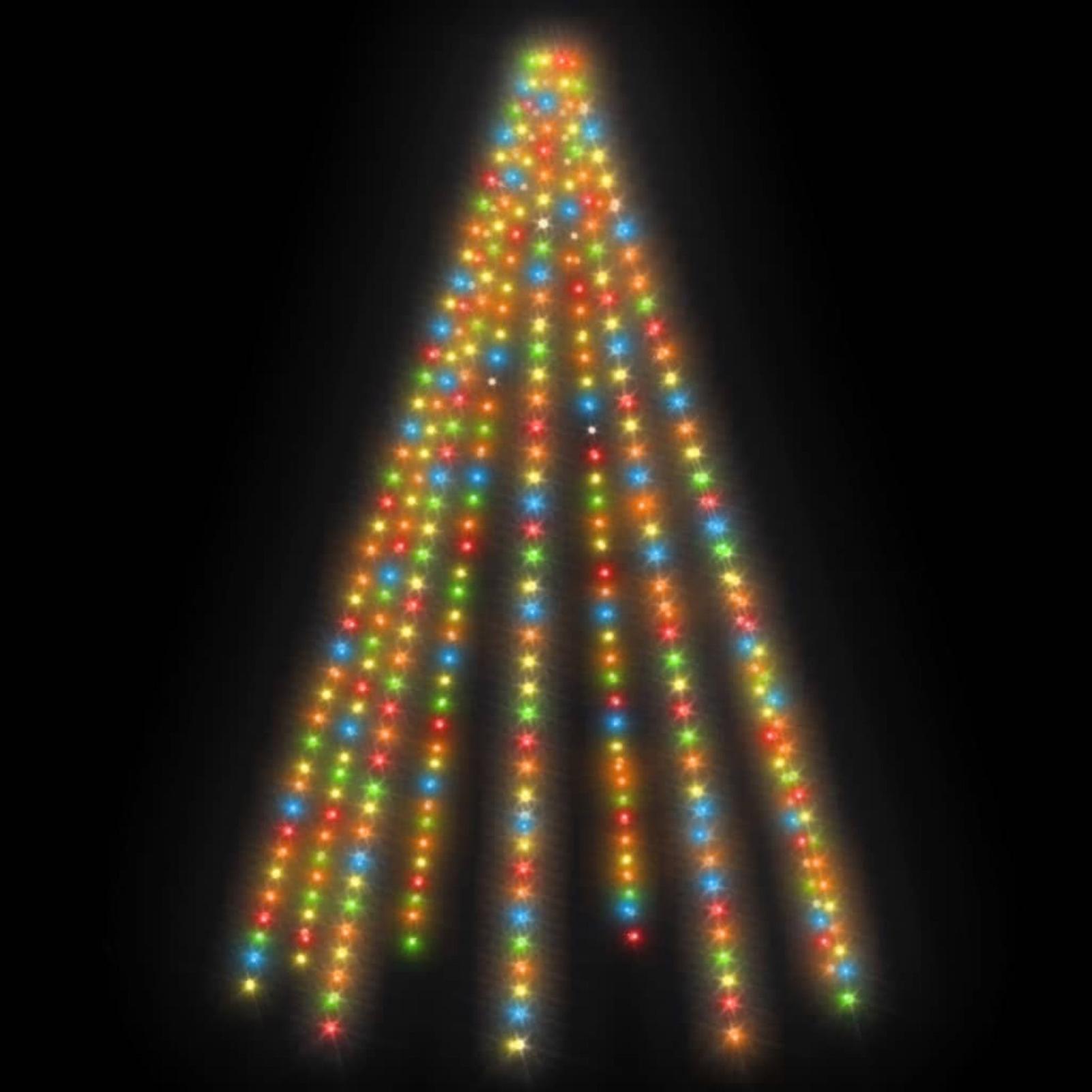 Christmas Tree Light Garland 400 Colorful Leds 400 Cm No.337262