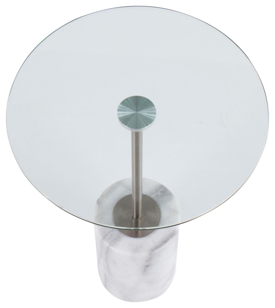 Symbol Side Table   Contemporary   Side Tables And End Tables   by LumiSource  Houzz