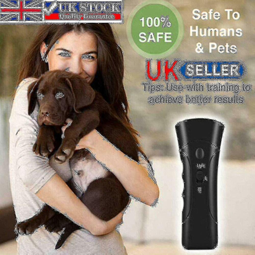 Petgentle Ultrasonic Anti Dog Barking Pet Trainer Led Light Gentle Cha