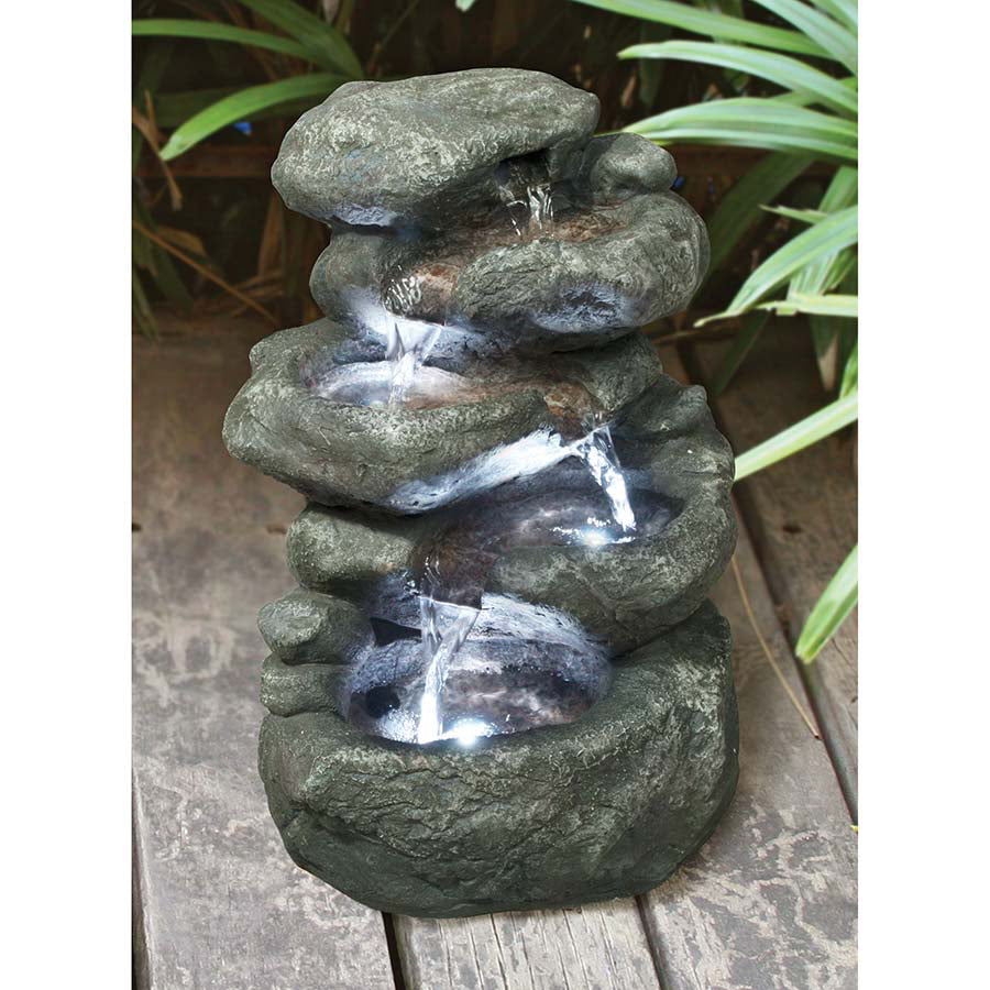 Design Toscano Anchor Falls Cascading Garden Fountain