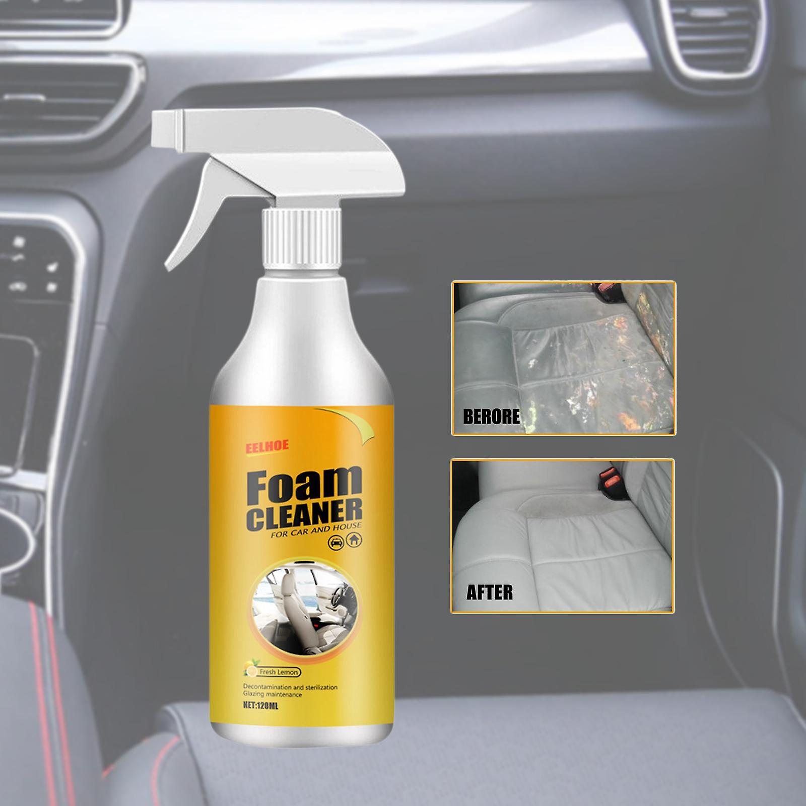 Car Foam Cleaner Car Interior Cleaning Spray For Car Ceiling Seat House 120ml