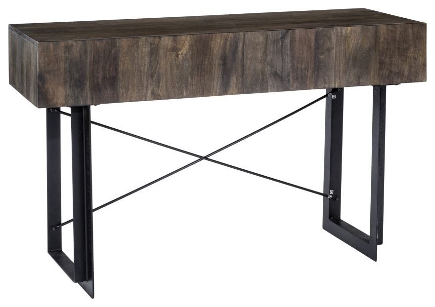 Tiburon Console Table   Industrial   Console Tables   by Old Bones Co.  Studios  Houzz