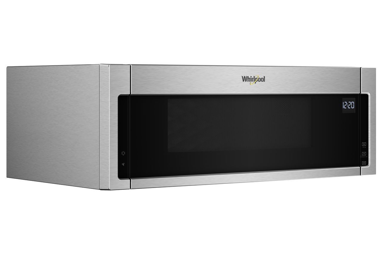 Whirlpool 1.1 Cu. Ft. Heritage Stainless Steel Low Profile Microwave Hood Combination