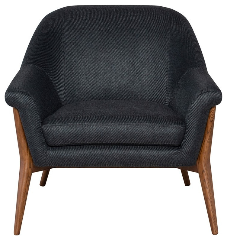 Cedalion Occasional Chair Storm Gray   Midcentury   Armchairs And Accent Chairs   by V.S.D Furniture  Houzz