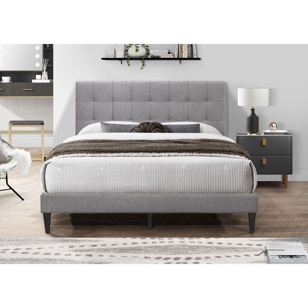 Evanston Upholstered Platform Bed