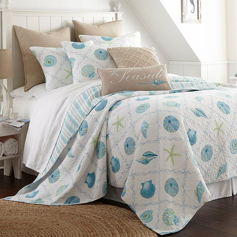 Levtex Home Marine Dream Reversible Quilt Set