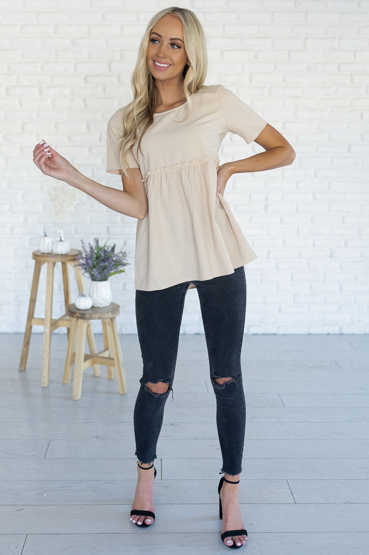 Perfect Days Modest Blouse