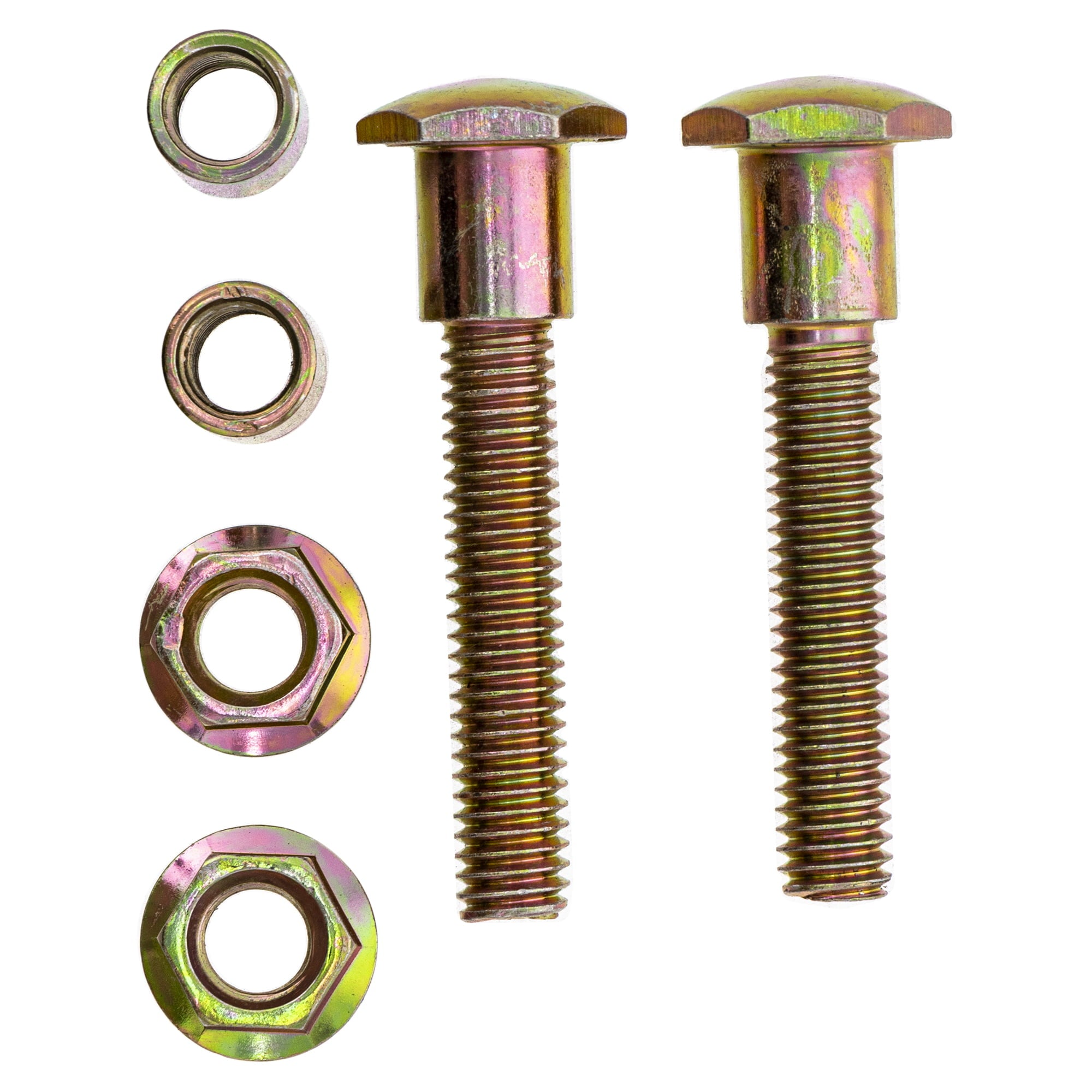 SureFit Replacement 2.25" Wheel Bolt Kit for Universal Lawn Mowers Tractors