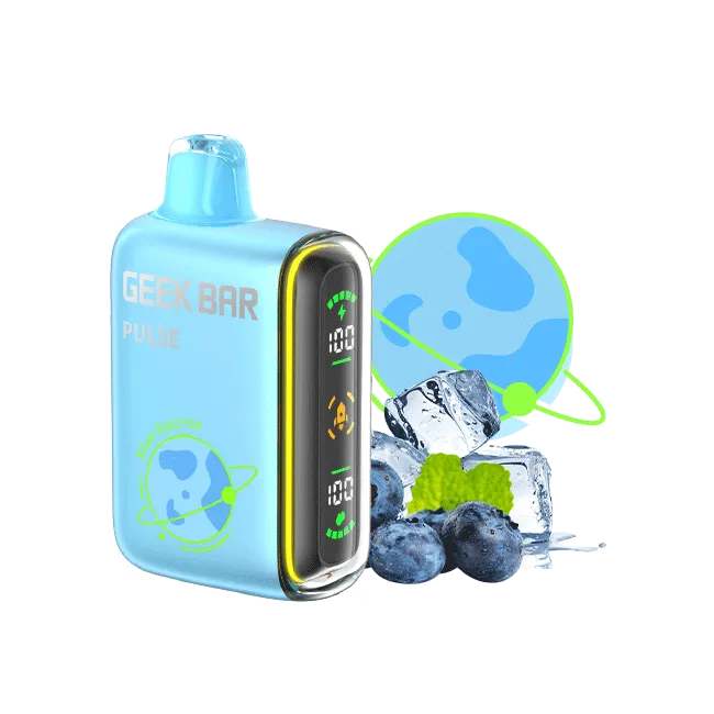 Geek Bar Pulse 15K - blue razz lce