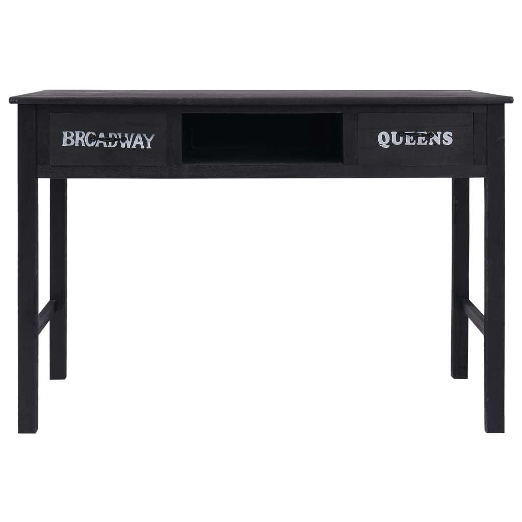 Individuation Vintage Style Desk Console Table - 43.3