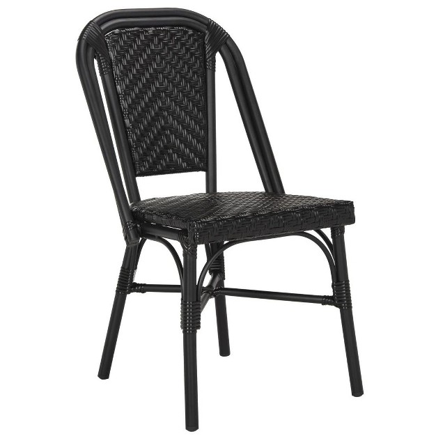 Daria Side Chair set Of 2 Black Safavieh