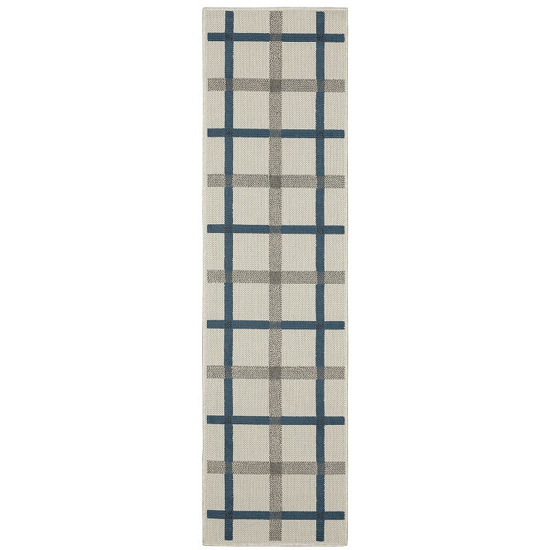 StyleHaven Trevor Floral Lattice Indoor Outdoor Rug