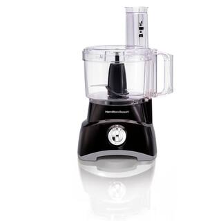 Hamilton Beach 8-Cup 2-Speed Black Food Processor and Vegetable Chopper 70740