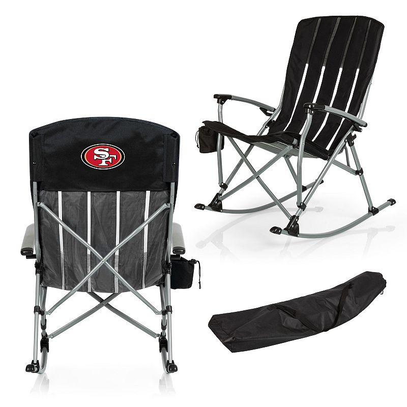 NFL San Francisco 49ers Outdoor Rocking Camping Chair