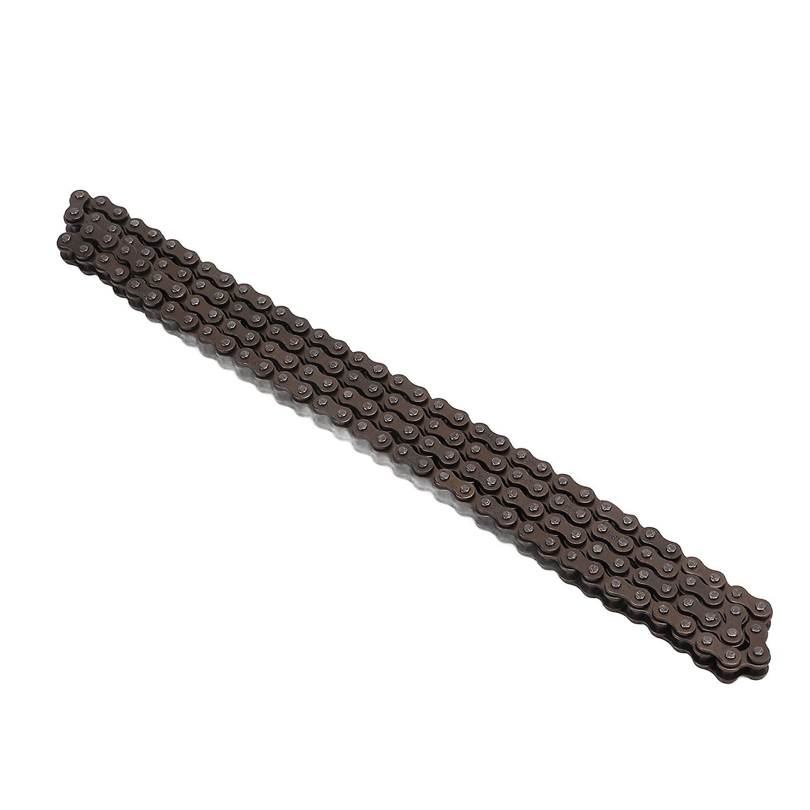 Bike Chain 25h 138 Links Metal Alloy High Strength Universal For 47cc 49cc Atv Pocket Mini Dirt Bikes