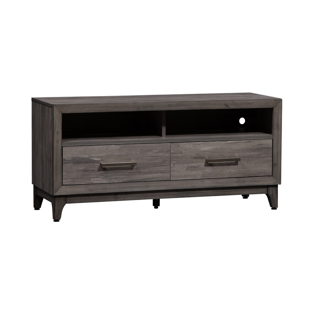 Mercury Driftwood Gray 47 Inch TV Console