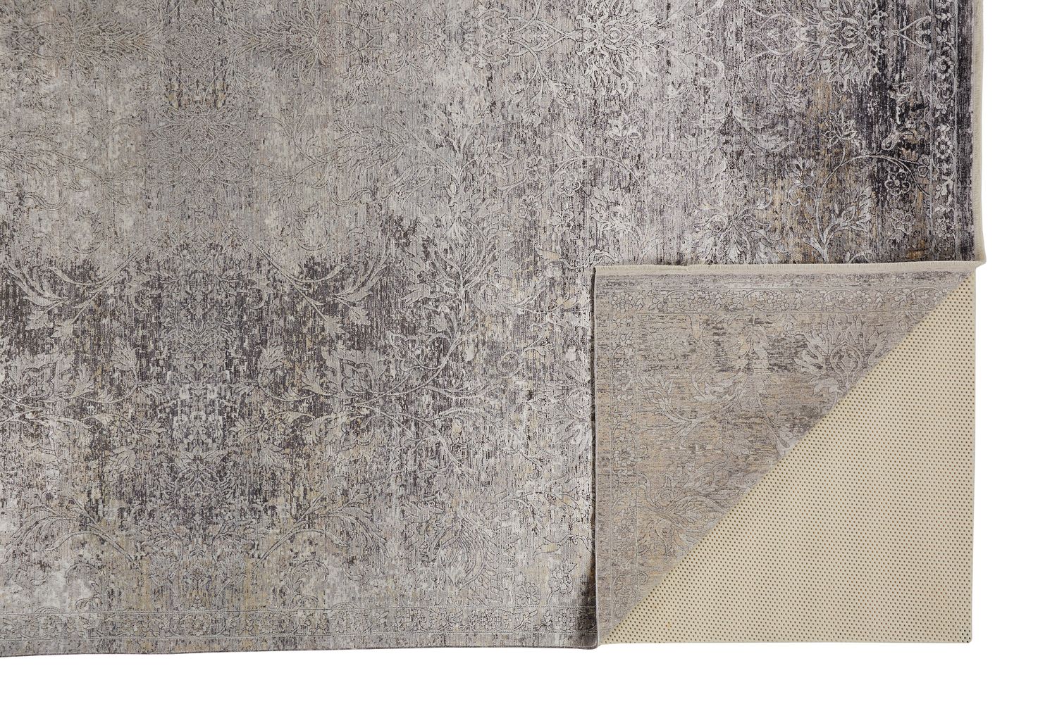 Melmas Stone Gray Rug by BD Fine