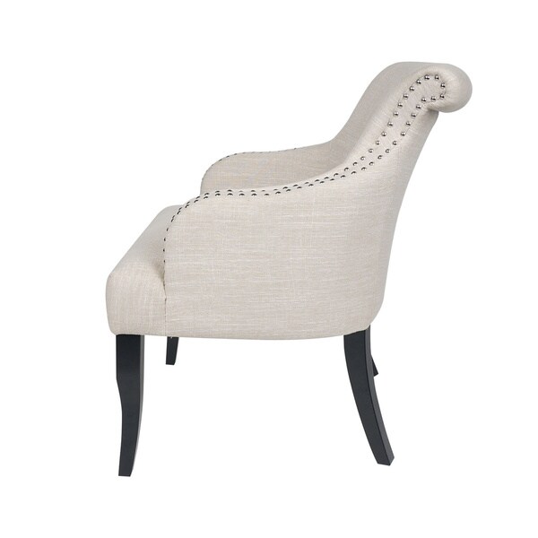 Filmore Fabric Arm Chair by Christopher Knight Home