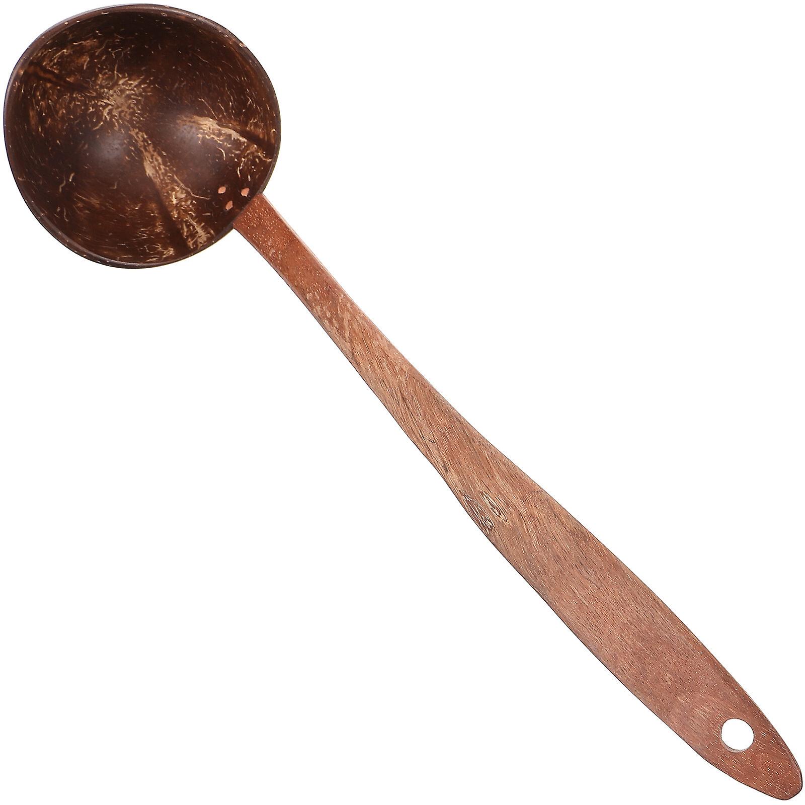 Coconuts Shell Water Ladle Multi-function Water Spoon Natural Water Ladle Sauna Room Water Scoop