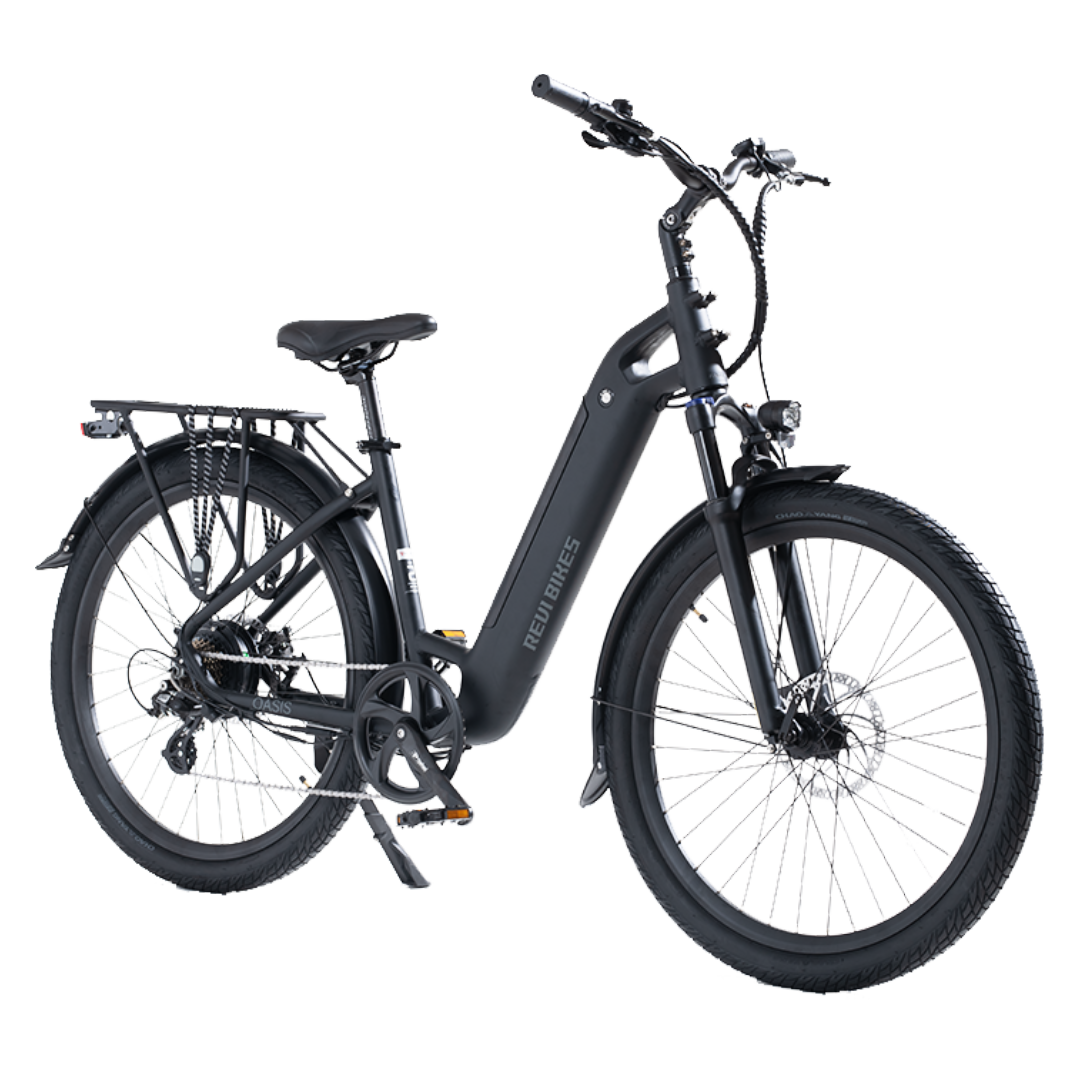 Revi Bikes Oasis Long Distance Step-Thru 48V 500W Electric Bike